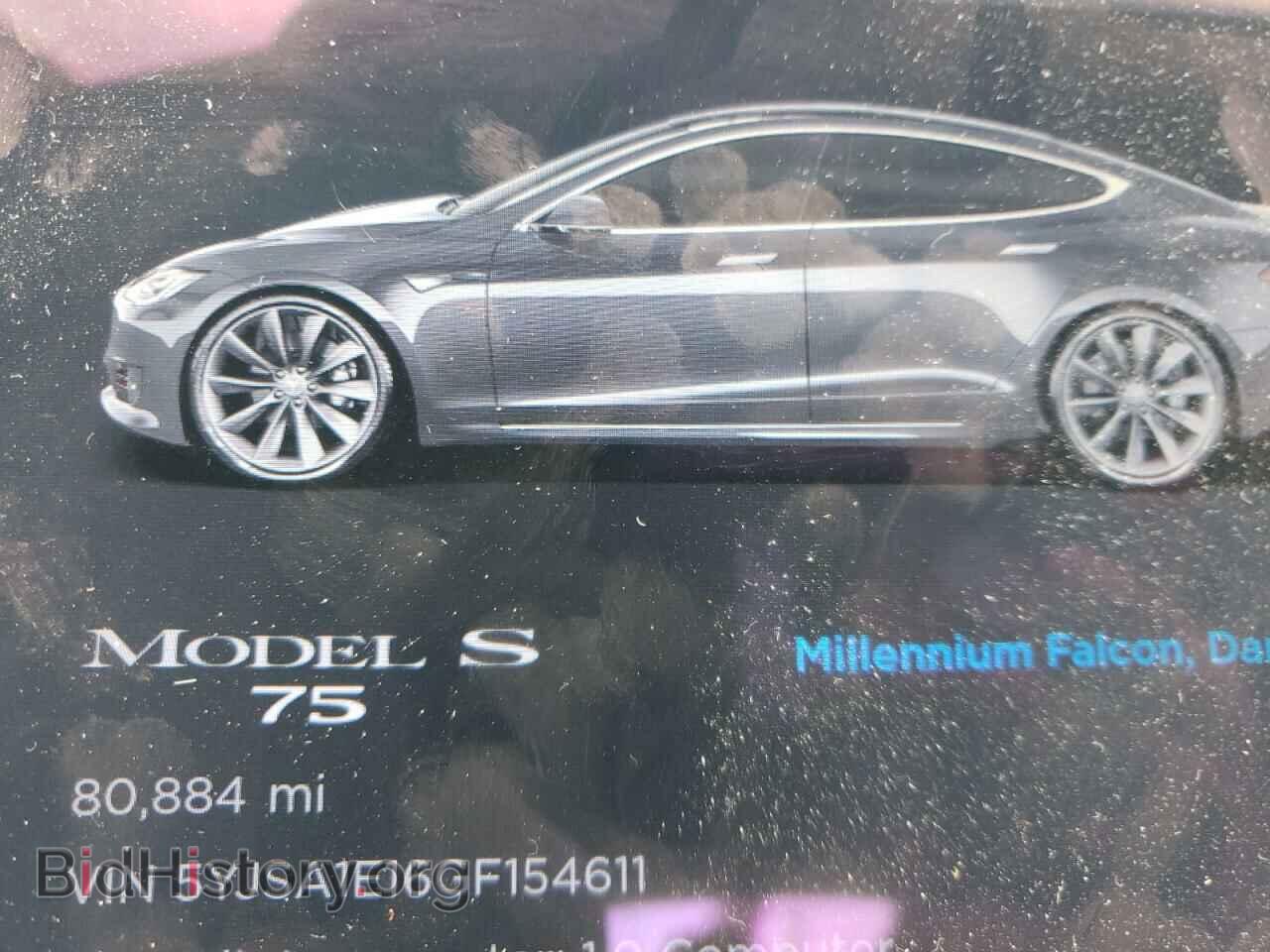 2016 TESLA MODEL S - VIN: 5YJSA1E16GF154611 - Фото 8