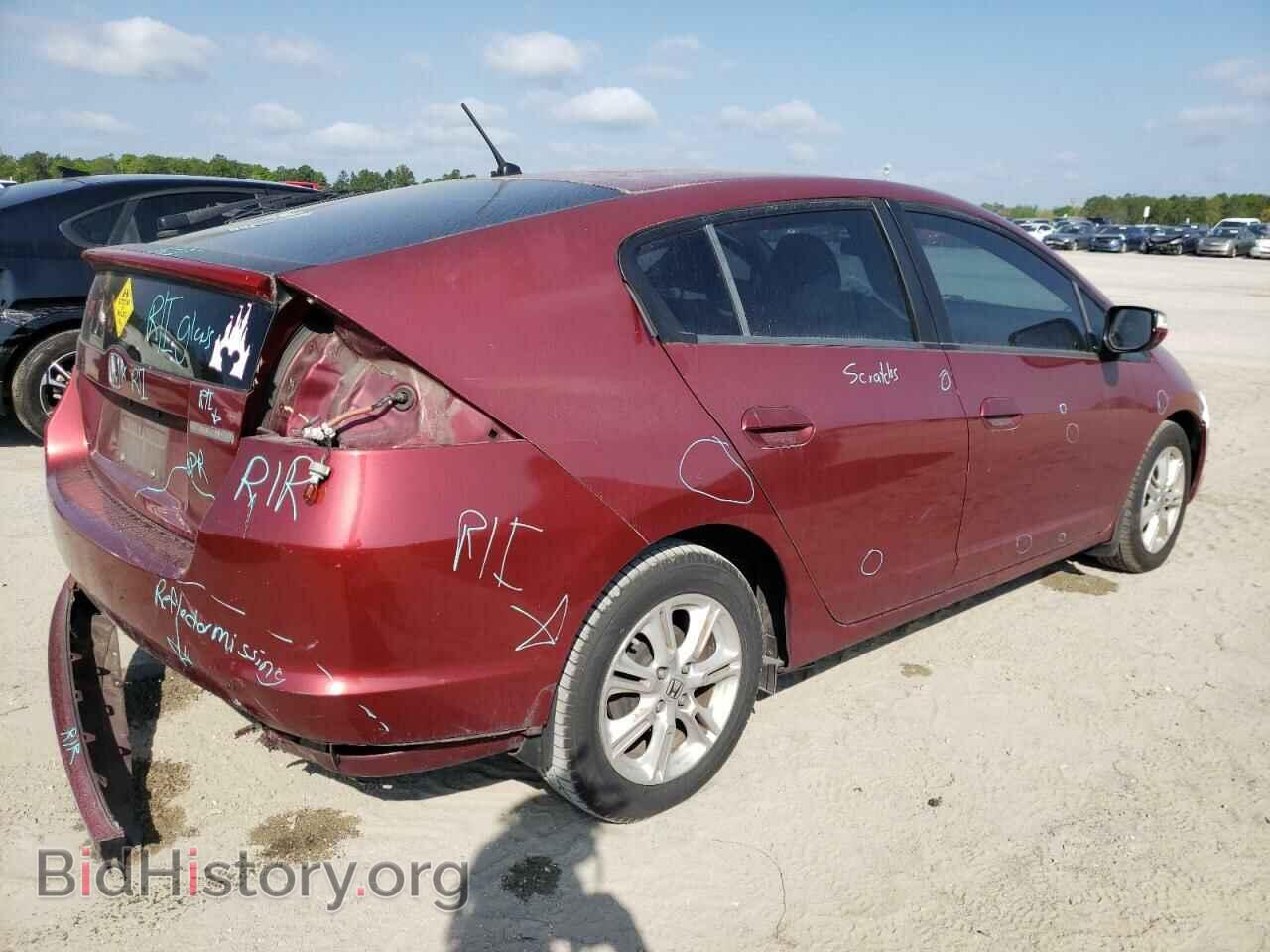 2010 HONDA INSIGHT - VIN: JHMZE2H77AS018943 - Фото 3