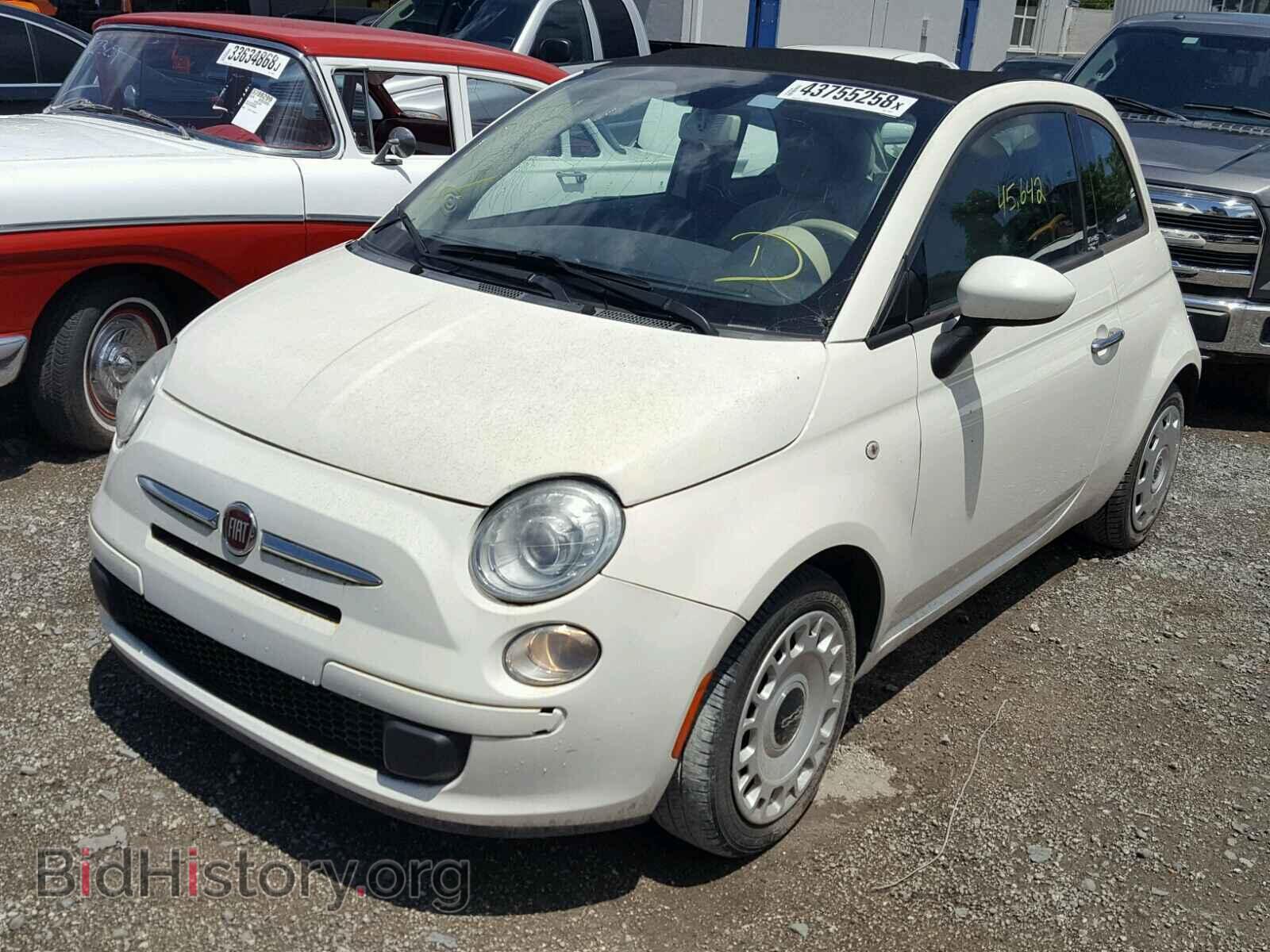 2012 FIAT 500 - VIN: 3C3CFFDR7CT148942 - Фото 2
