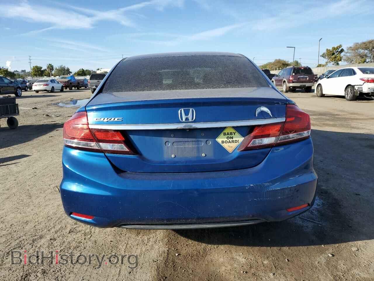 2013 HONDA CIVIC - VIN: 19XFB2F57DE230022 - Фото 6