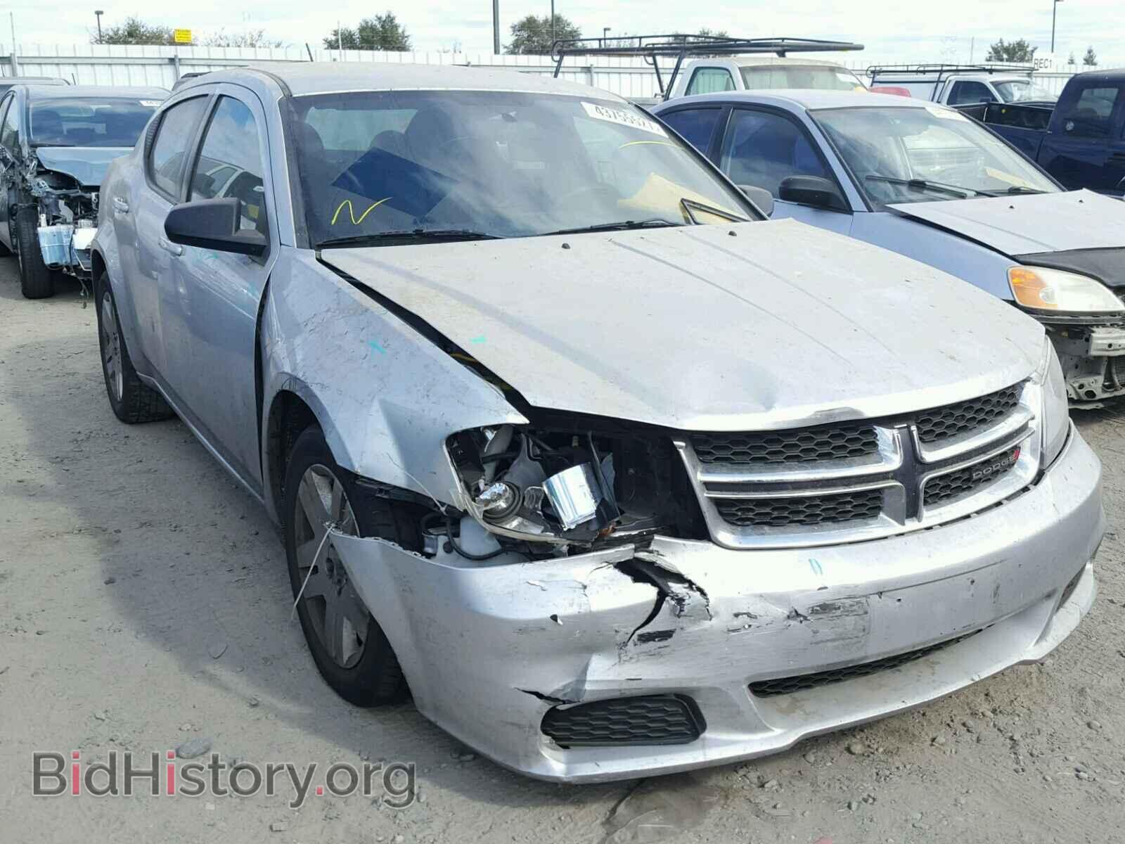 Фотография 1C3CDZAB8CN325500 - DODGE AVENGER 2012