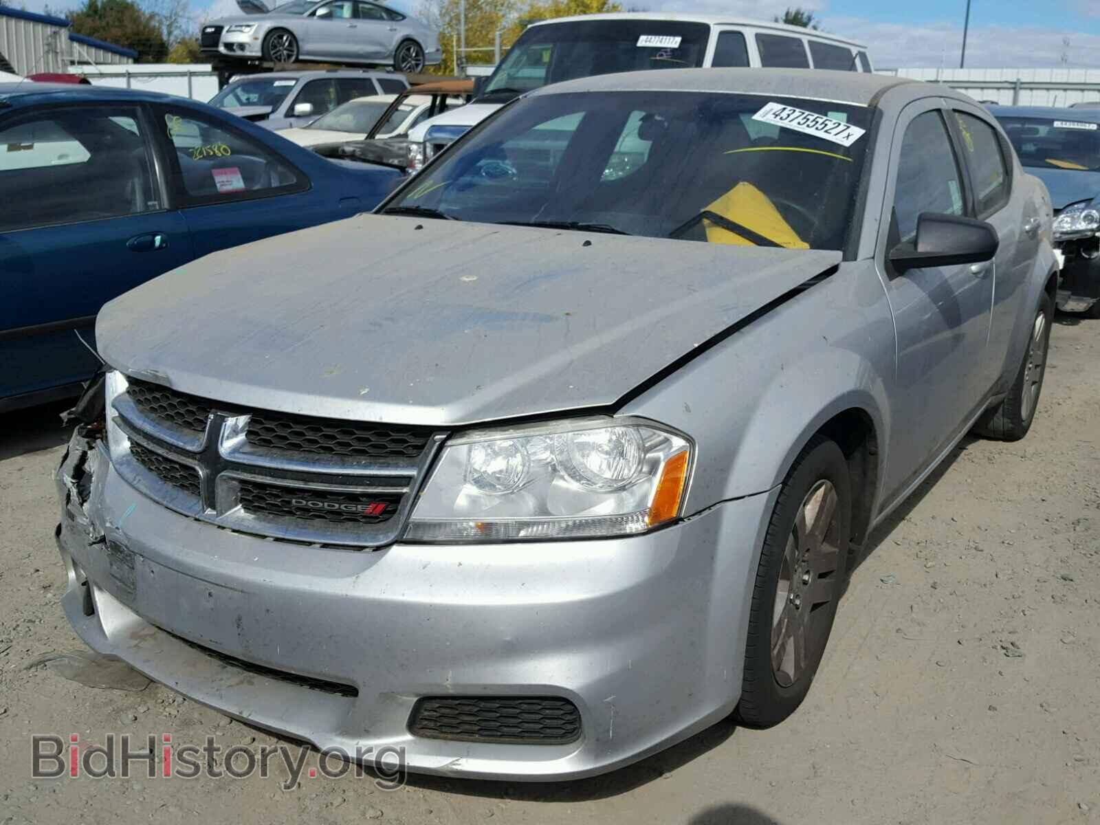 2012 DODGE AVENGER - VIN: 1C3CDZAB8CN325500 - Фото 2
