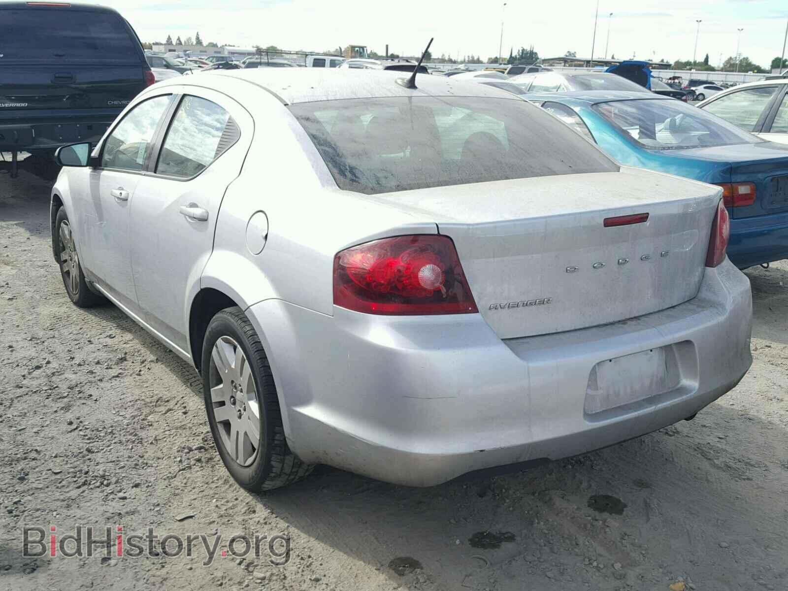 2012 DODGE AVENGER - VIN: 1C3CDZAB8CN325500 - Фото 3