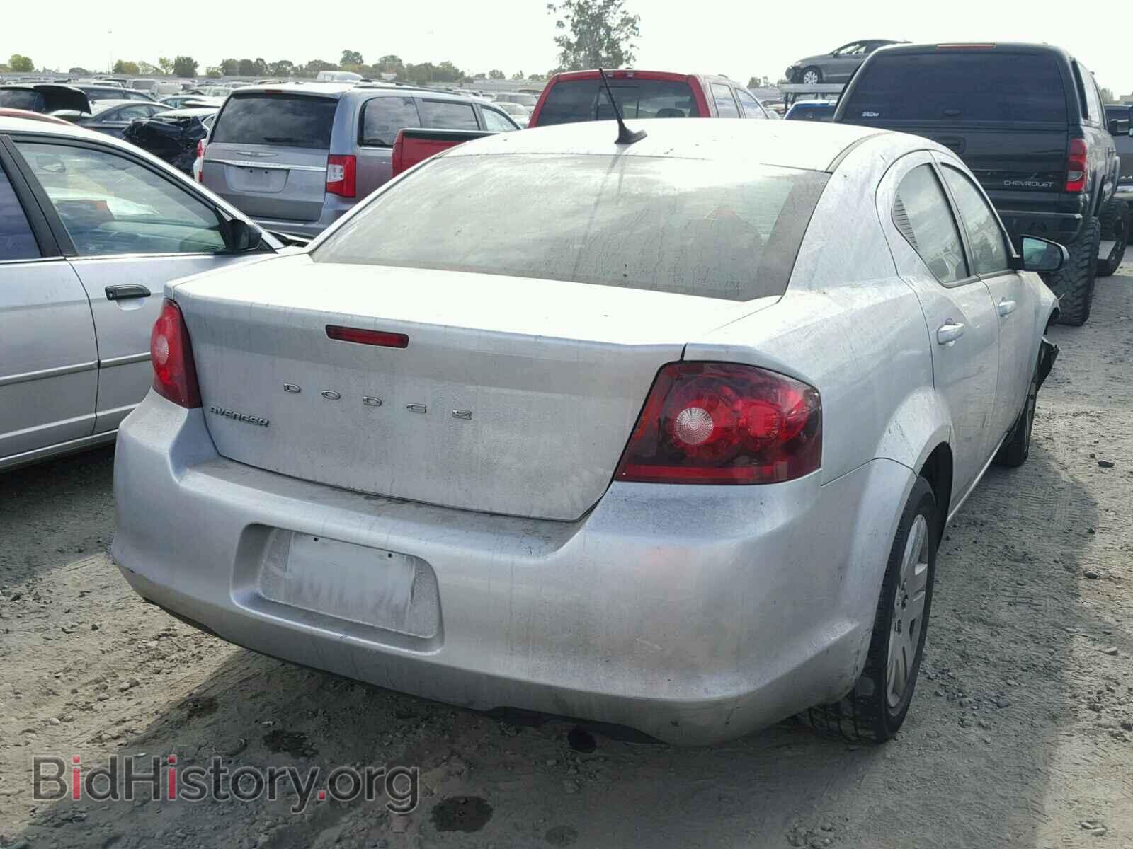 2012 DODGE AVENGER - VIN: 1C3CDZAB8CN325500 - Фото 4