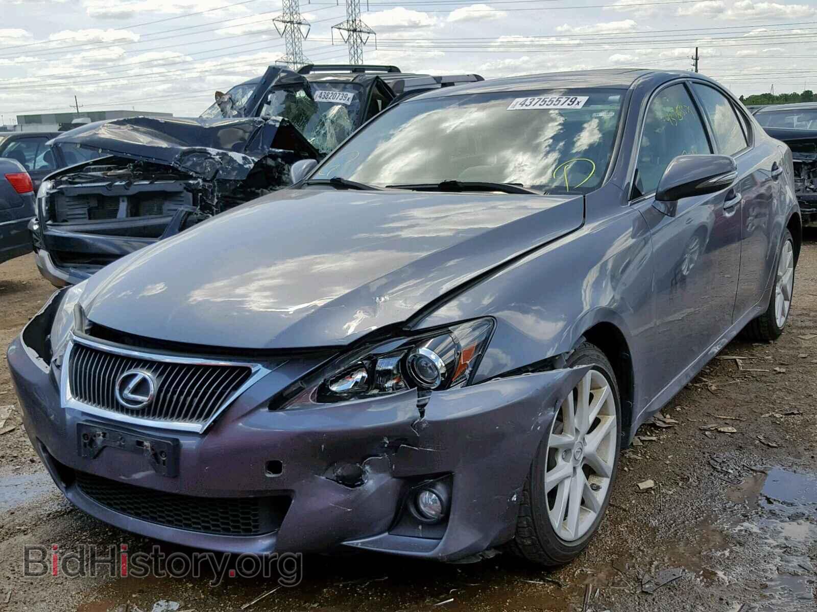 2012 LEXUS IS 250 - VIN: JTHCF5C29C5053842 - Фото 2