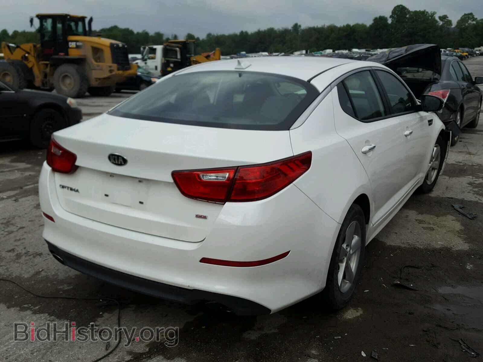 2015 KIA OPTIMA - VIN: KNAGM4A78F5568396 - Photo 4