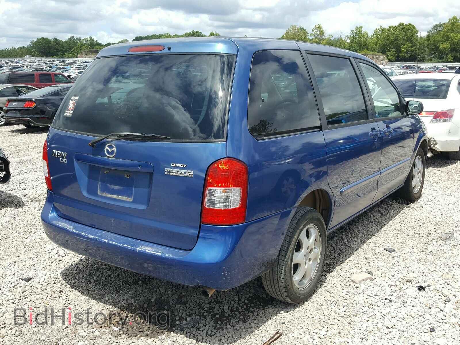 2000 MAZDA MPV - VIN: JM3LW28G4Y0137602 - Фото 4