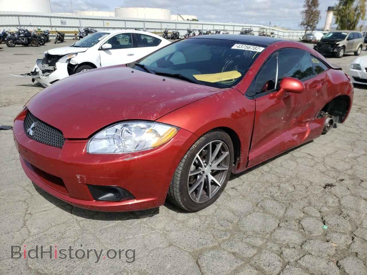 2012 MITSUBISHI ECLIPSE - VIN: 4A31K5DF7CE004254 - Фото 2