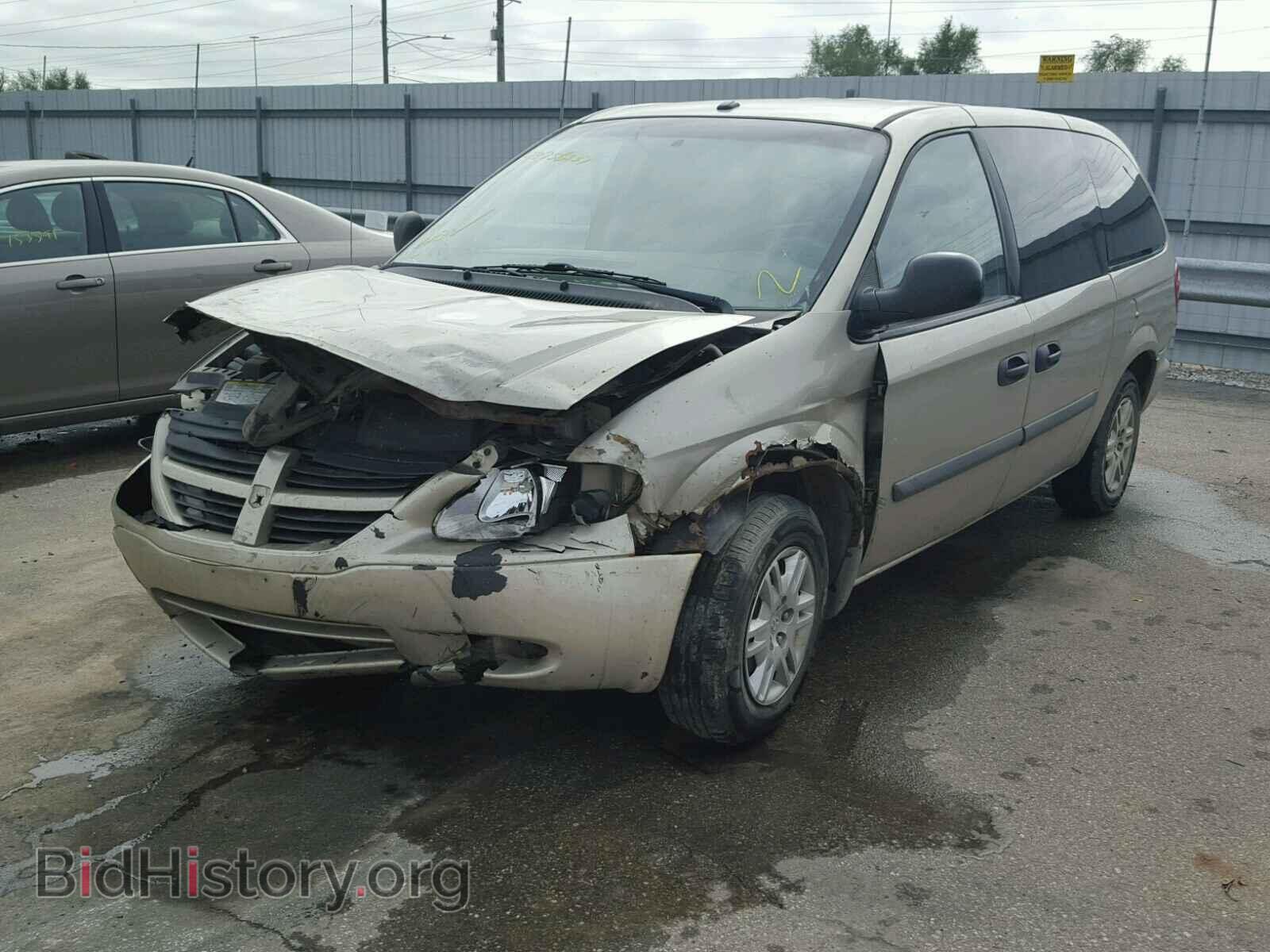 2007 DODGE CARAVAN - VIN: 1D4GP24R67B195036 - Фото 2