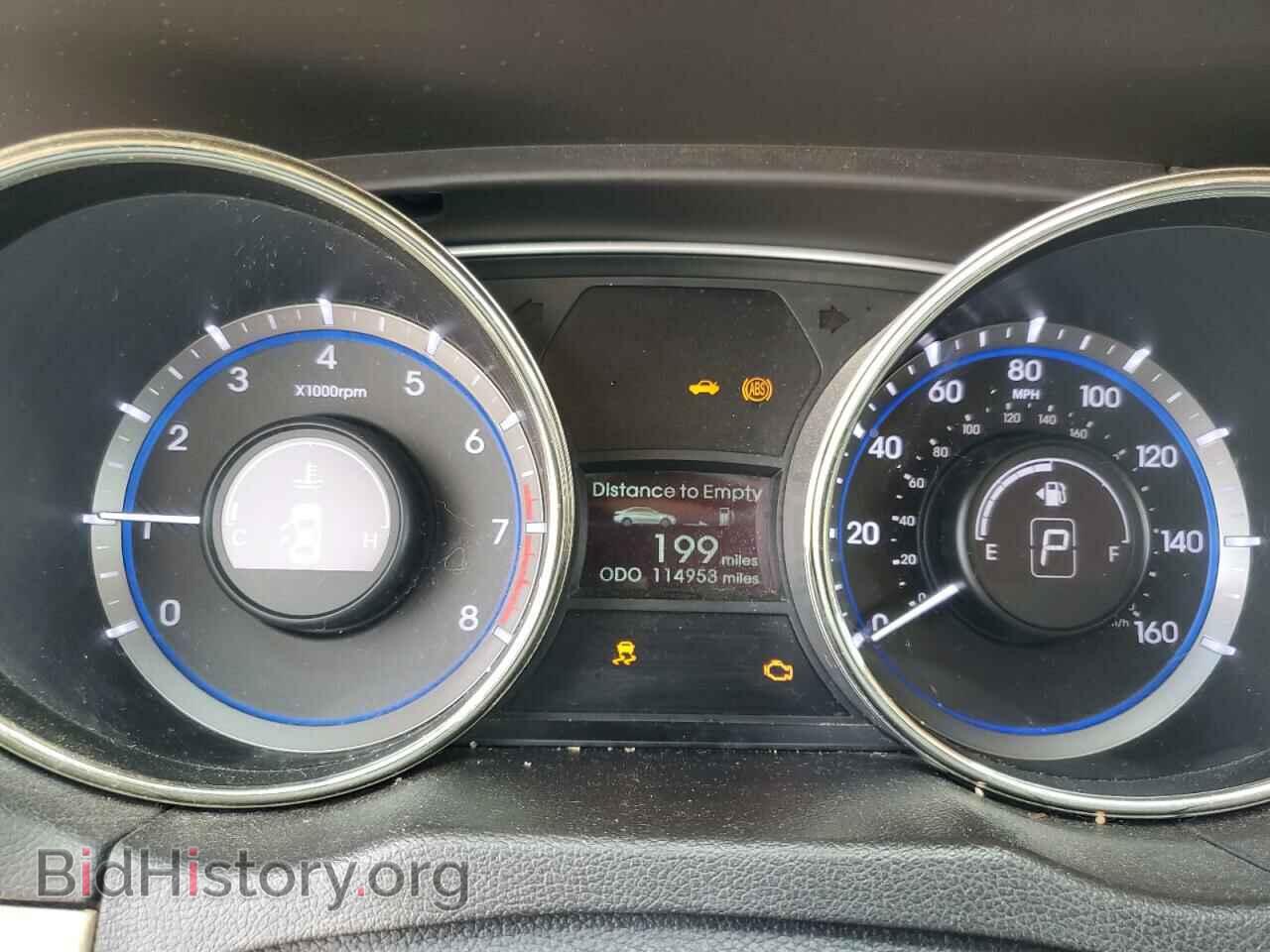 2012 HYUNDAI SONATA - VIN: 5NPEC4ACXCH435306 - Фото 9