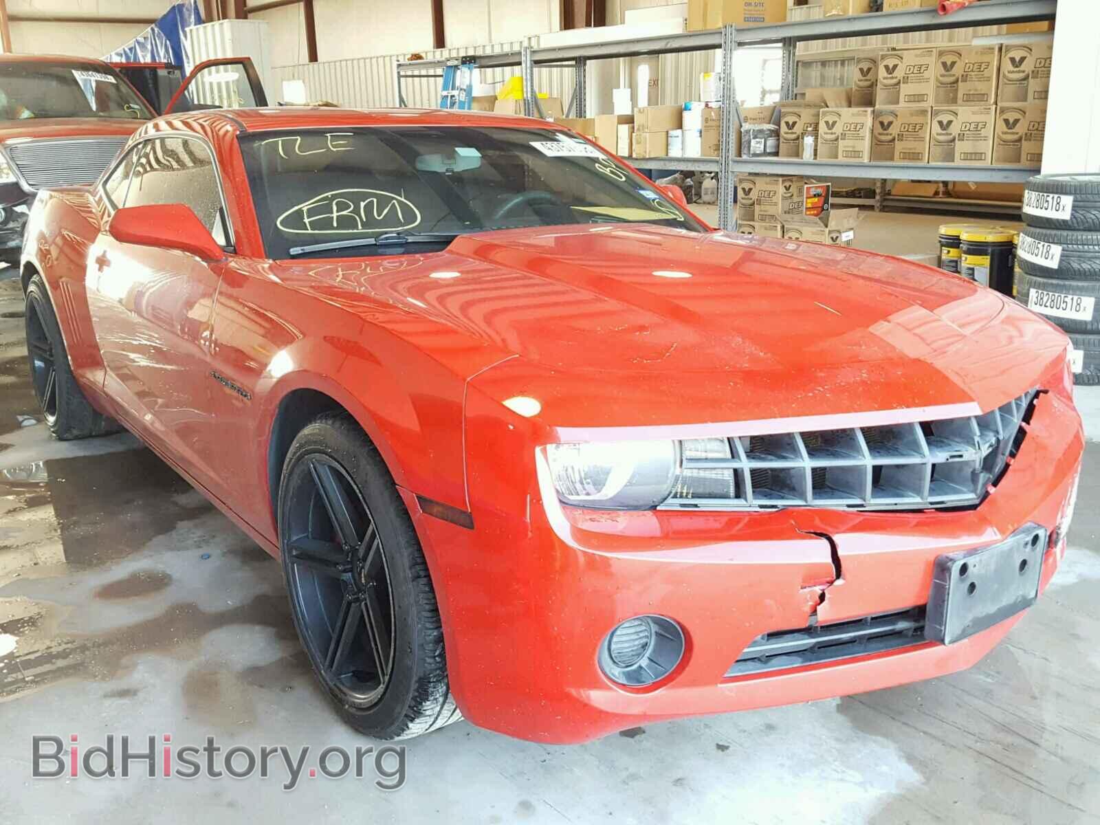 Photo 2G1FA1E30C9164285 - CHEVROLET CAMARO 2012