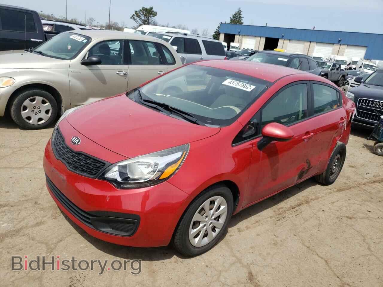 2013 KIA RIO - VIN: KNADM4A38D6242007 - Фото 2