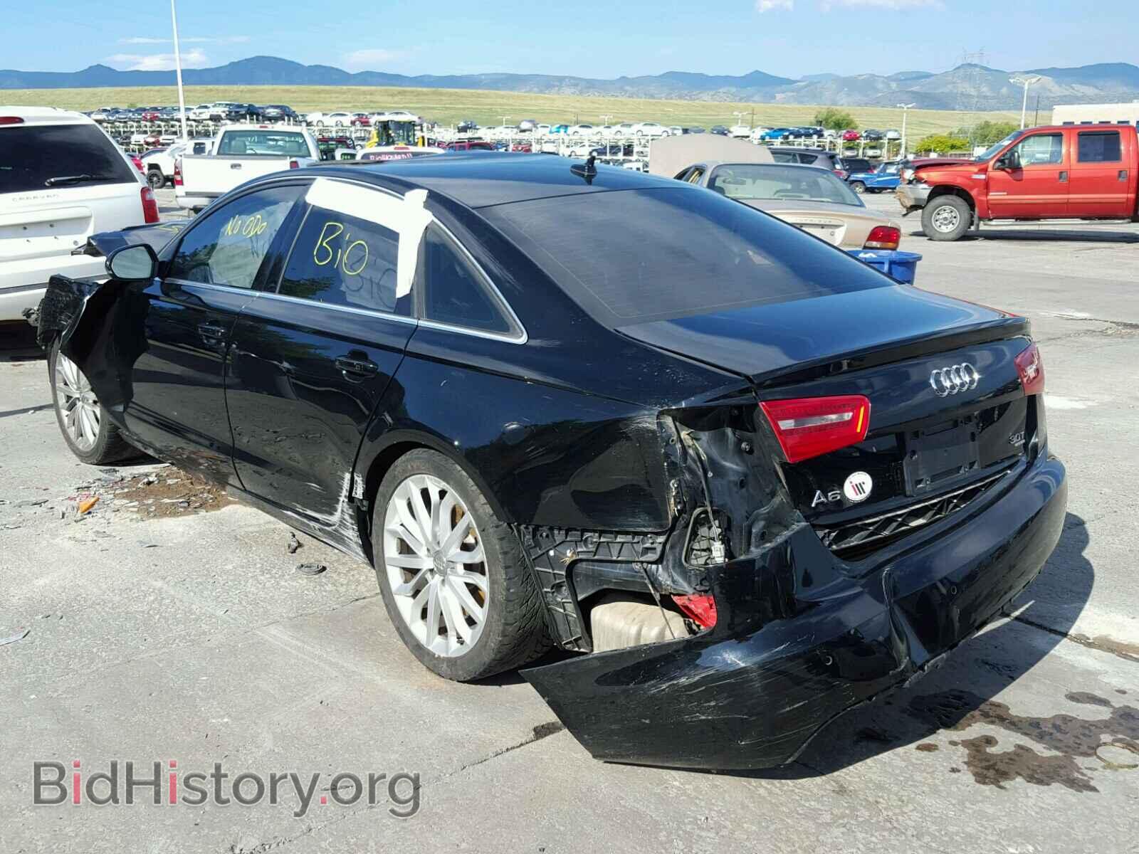2012 AUDI A6 - VIN: WAUGGAFC2CN140279 - Фото 3