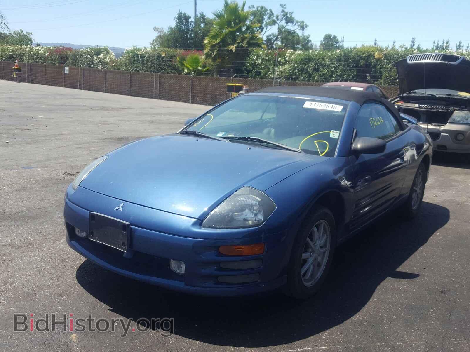 2002 MITSUBISHI ECLIPSE - VIN: 4A3AE45GX2E029933 - Фото 2