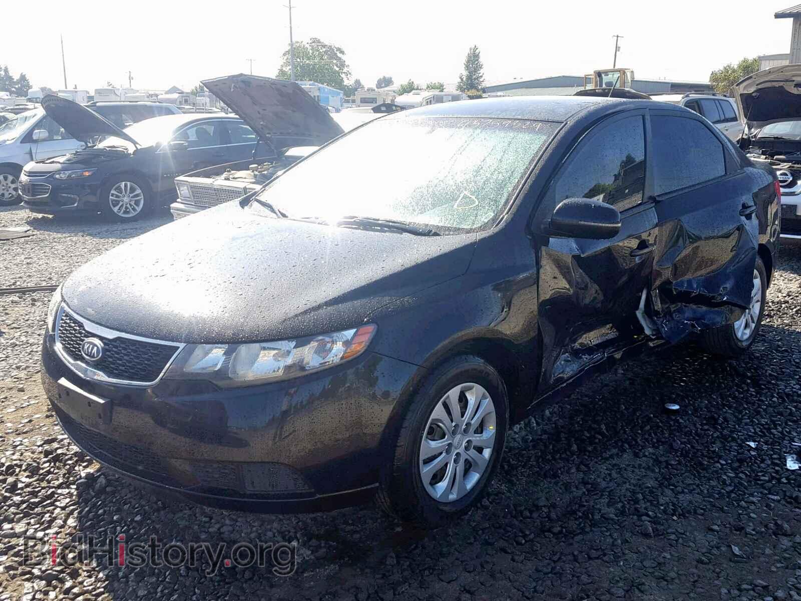 2012 KIA FORTE EX - VIN: KNAFU4A24C5586227 - Фото 2
