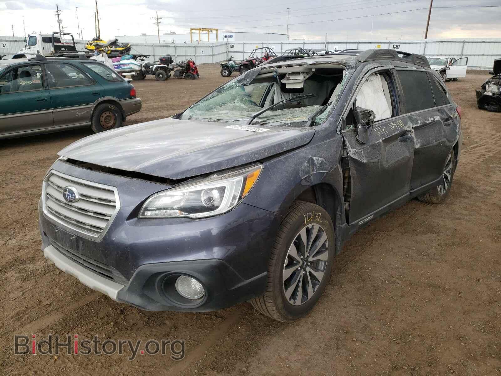 2015 SUBARU OUTBACK - VIN: 4S4BSBLC6F3340969 - Фото 2