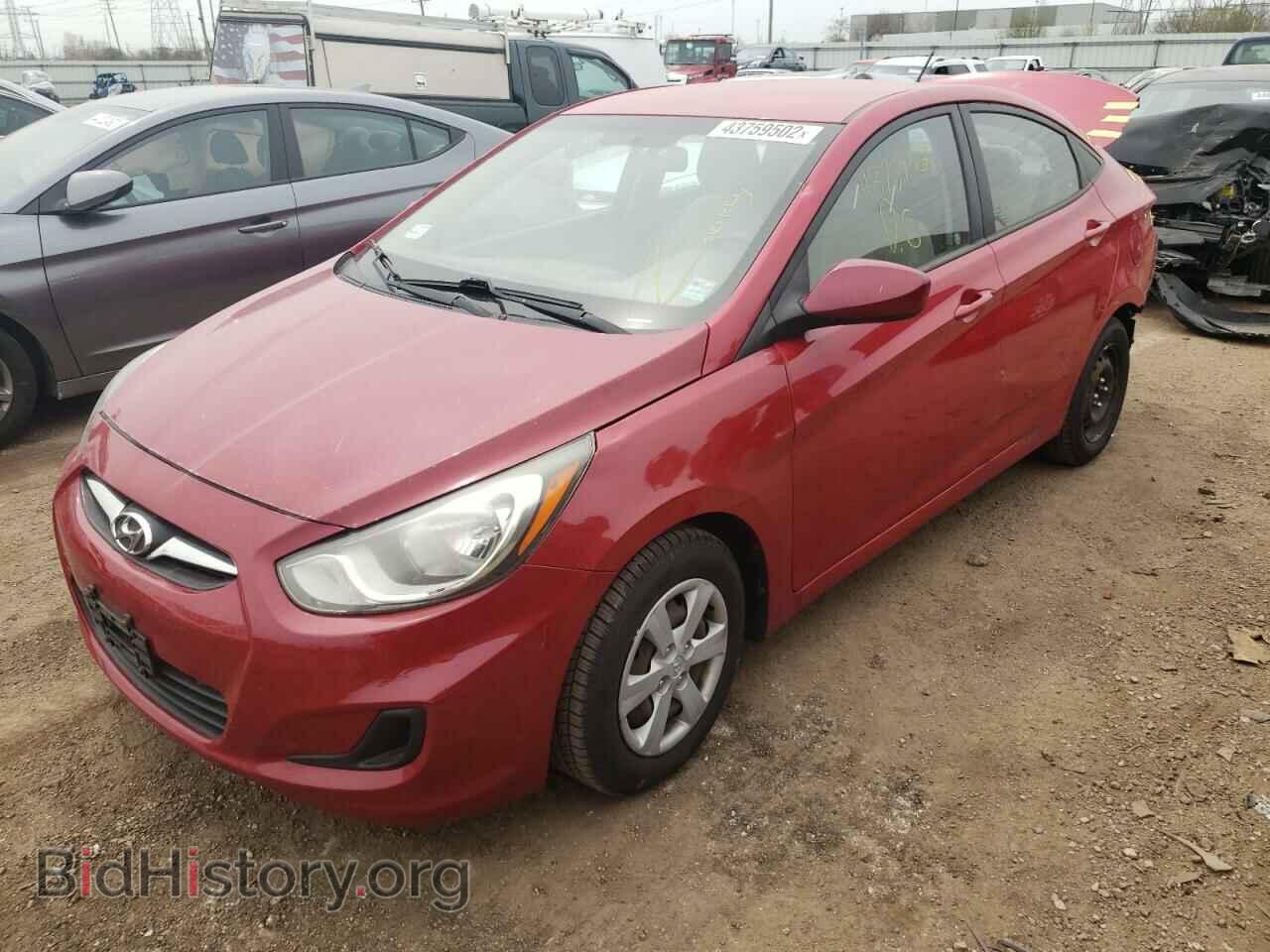 2013 HYUNDAI ACCENT - VIN: KMHCT4AE1DU442852 - Фото 2