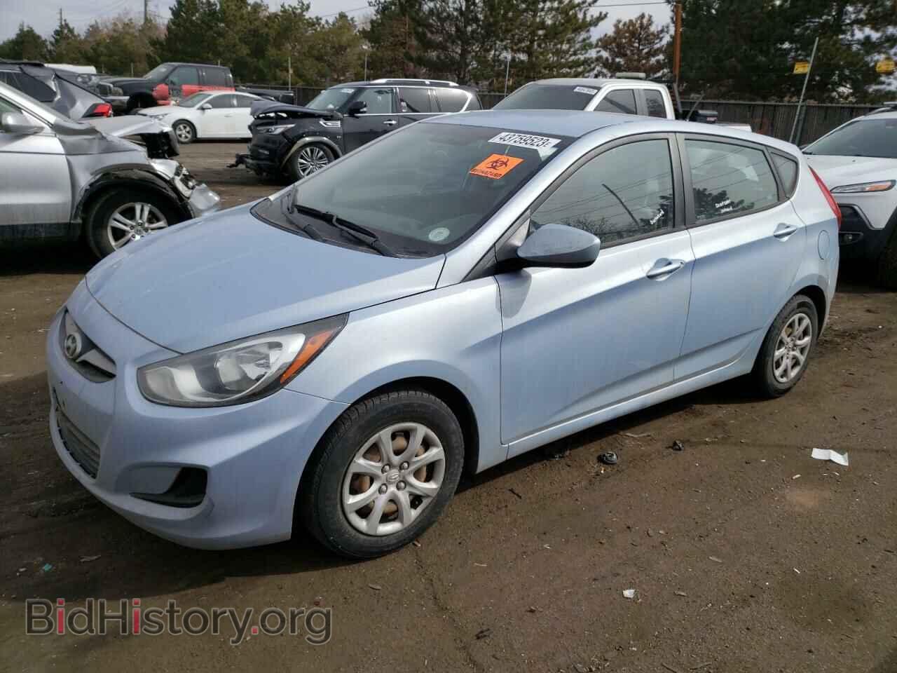 Фотография KMHCT5AE7CU001862 - HYUNDAI ACCENT 2012