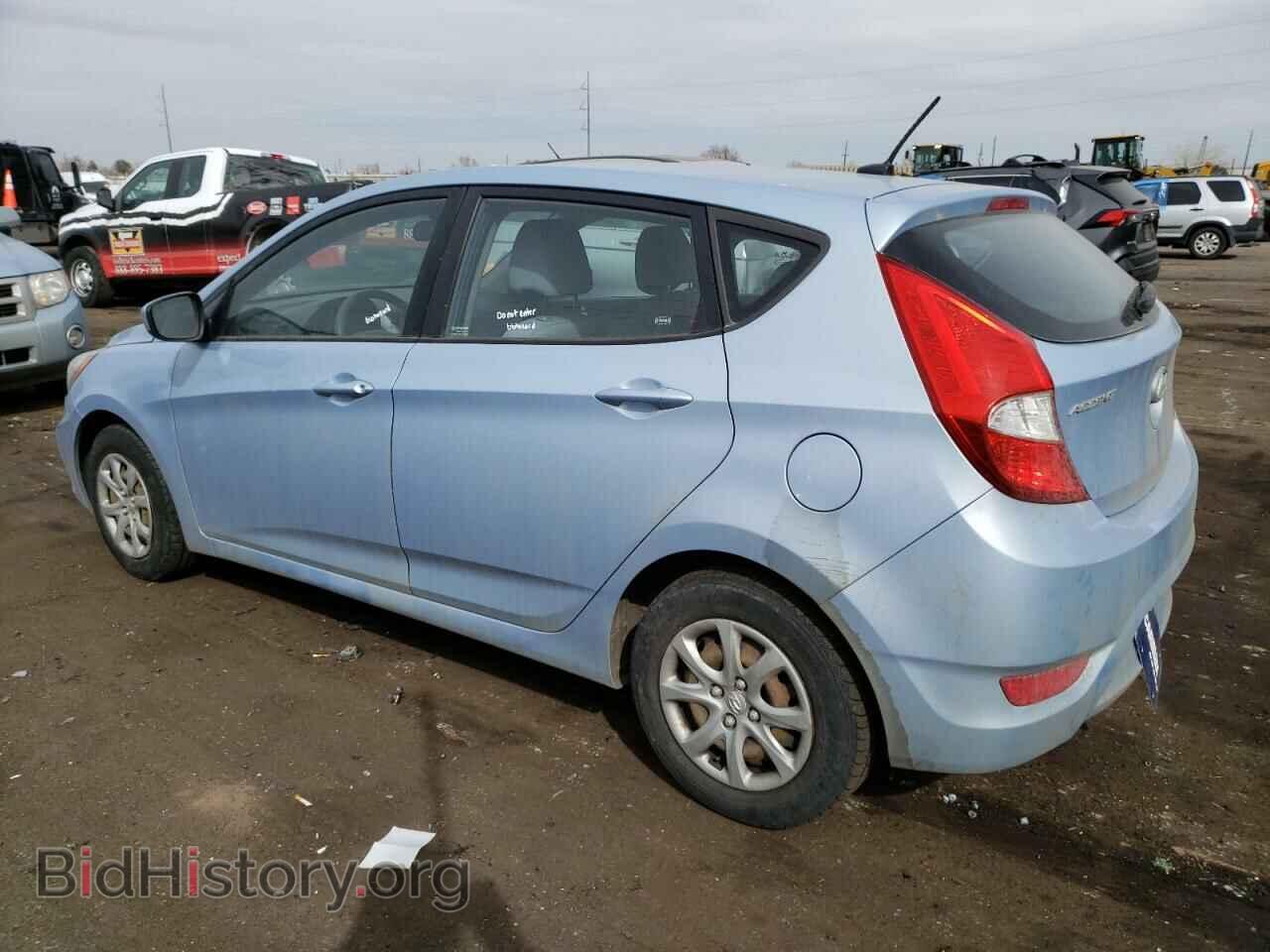2012 HYUNDAI ACCENT - VIN: KMHCT5AE7CU001862 - Фото 2