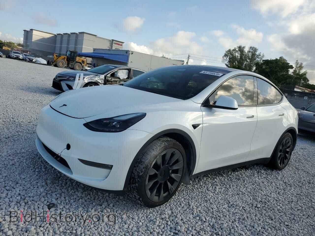Фотография 7SAYGAEE5PF809727 - TESLA MODEL Y 2023