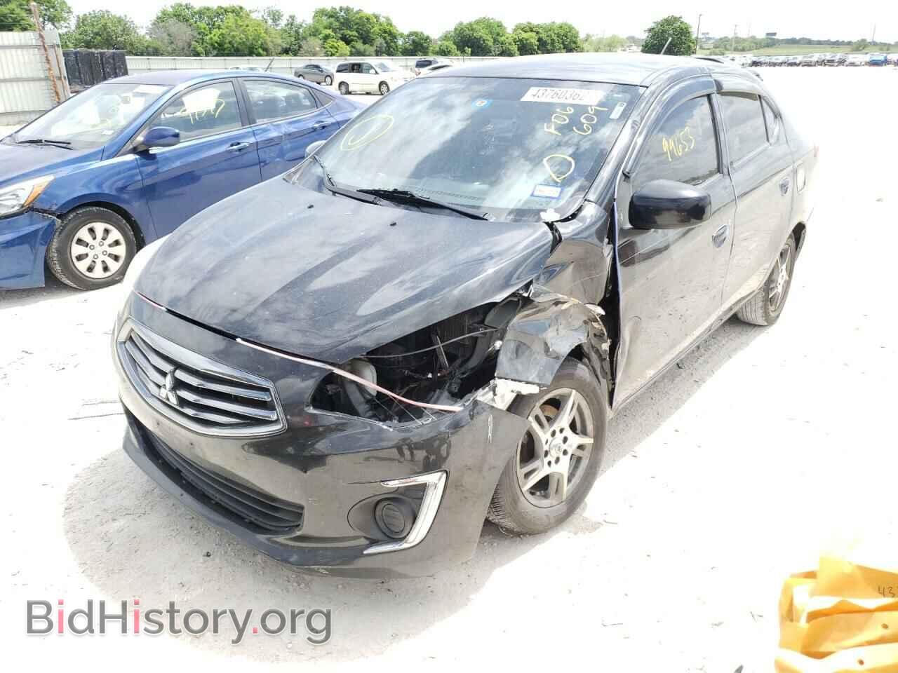 2017 MITSUBISHI MIRAGE - VIN: ML32F3FJ1HHF06609 - Фото 2