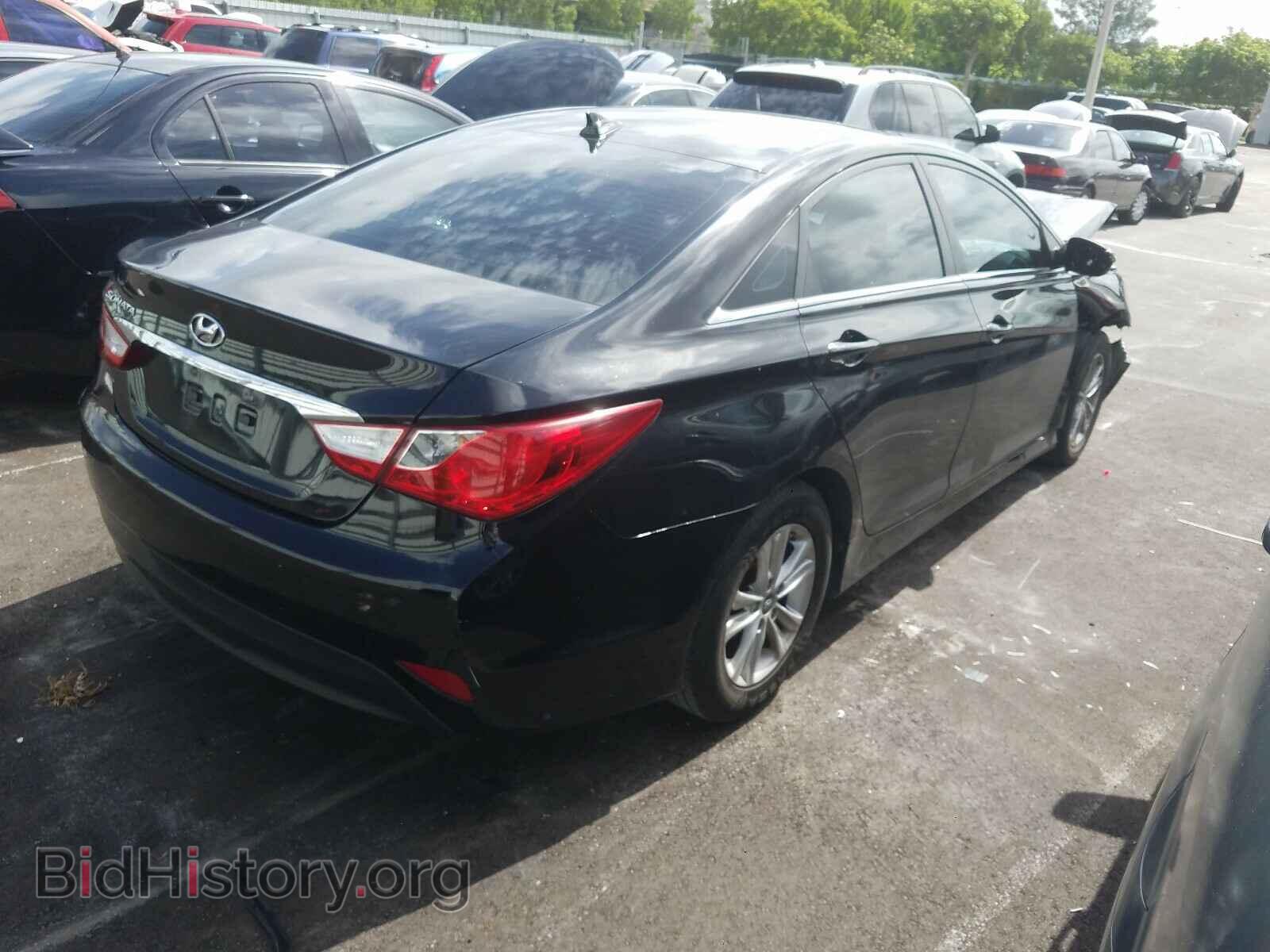 2014 HYUNDAI SONATA - VIN: 5NPEB4AC3EH869749 - Фото 4