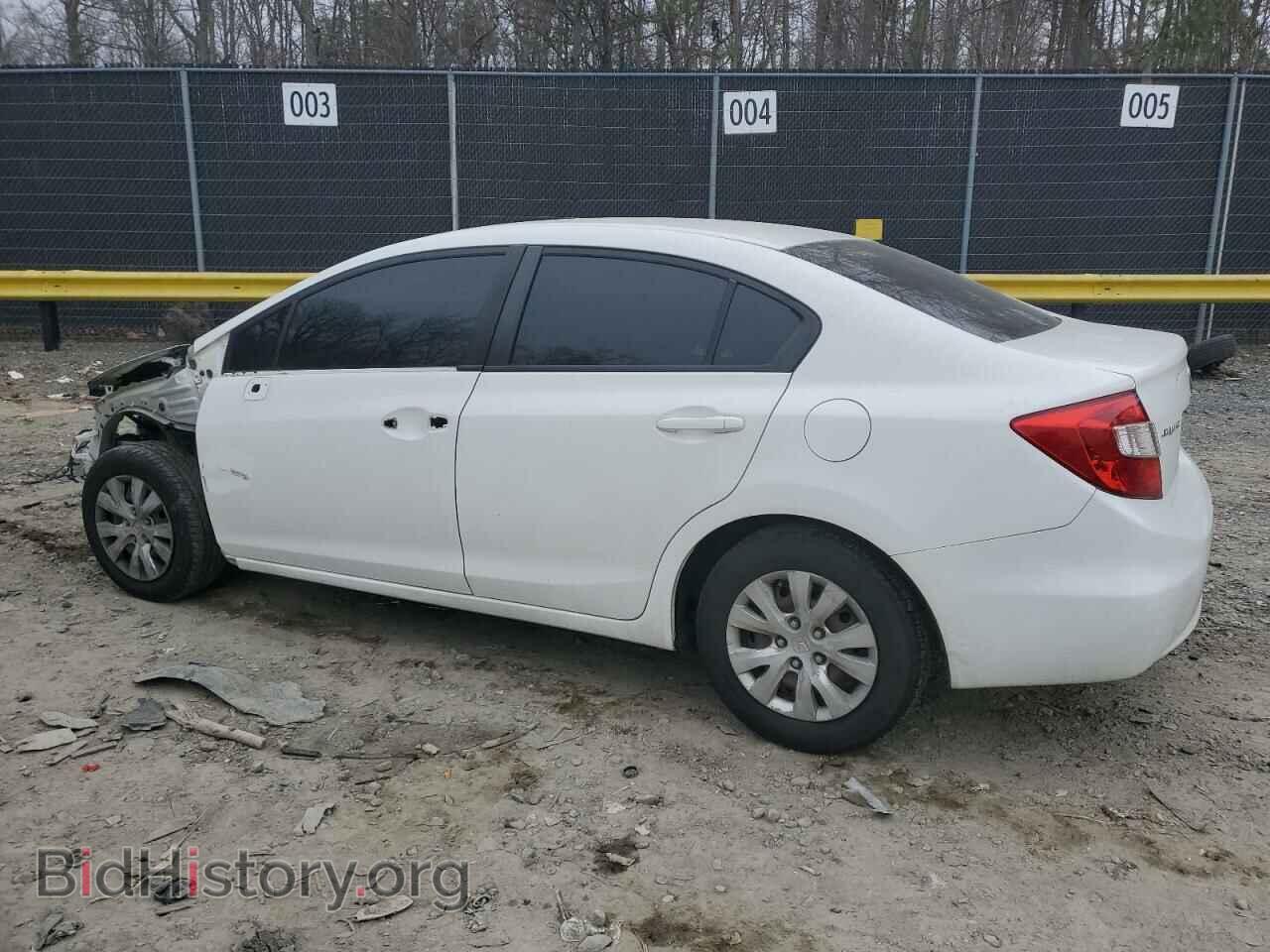 2012 HONDA CIVIC - VIN: 2HGFB2F51CH607271 - Photo 2