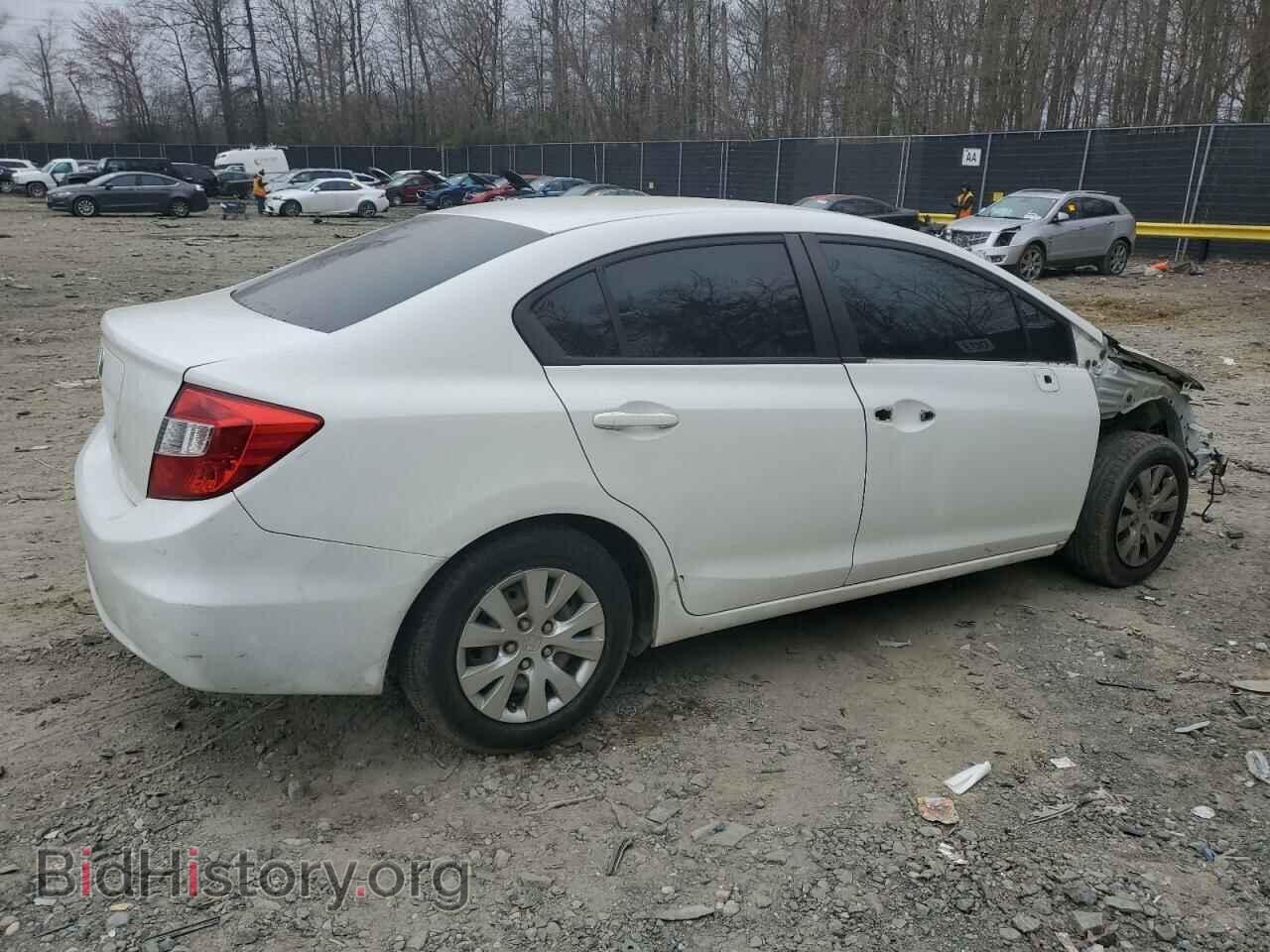 2012 HONDA CIVIC - VIN: 2HGFB2F51CH607271 - Photo 3