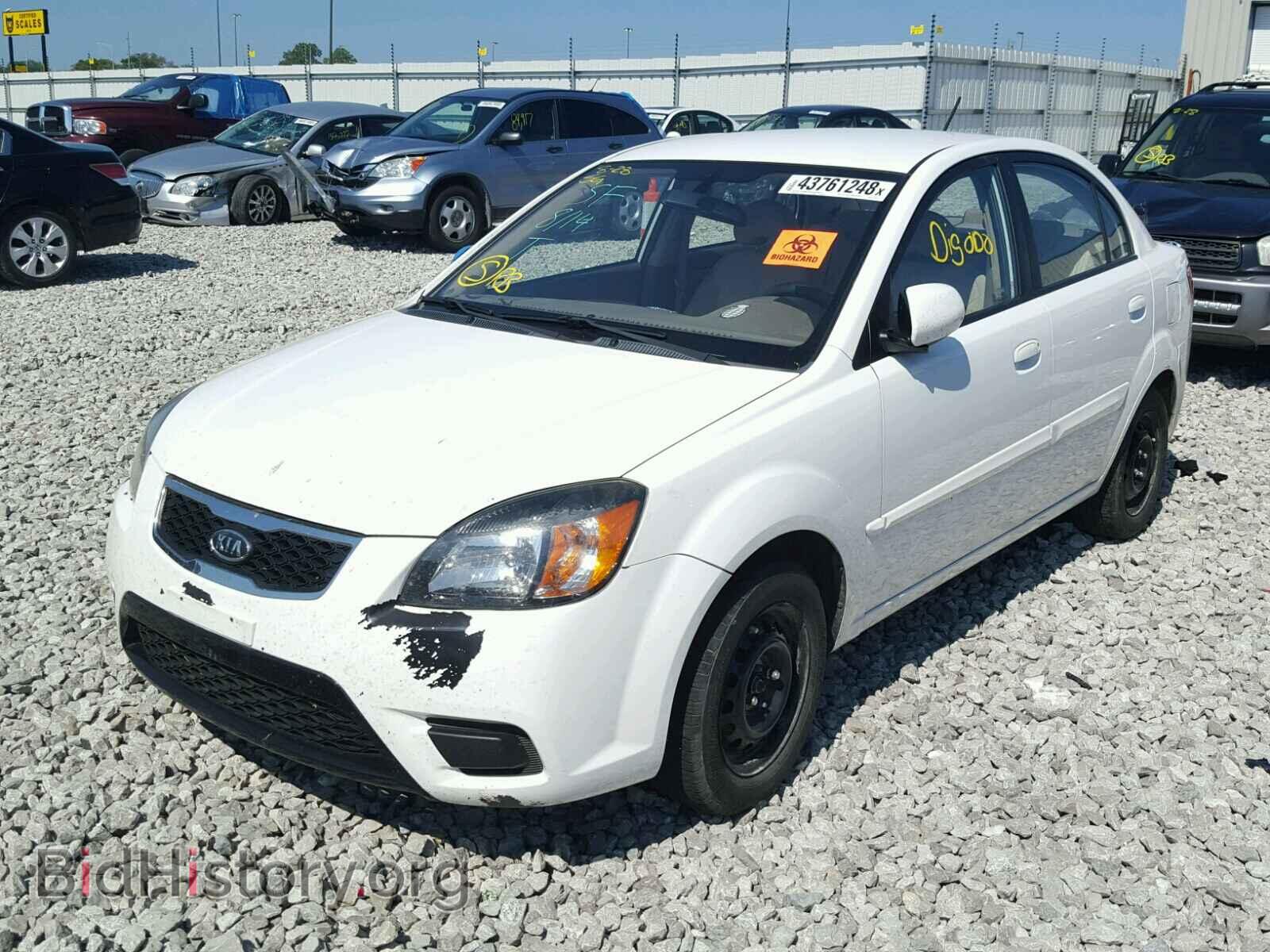 2011 KIA RIO BASE - VIN: KNADH4A31B6917987 - Фото 2
