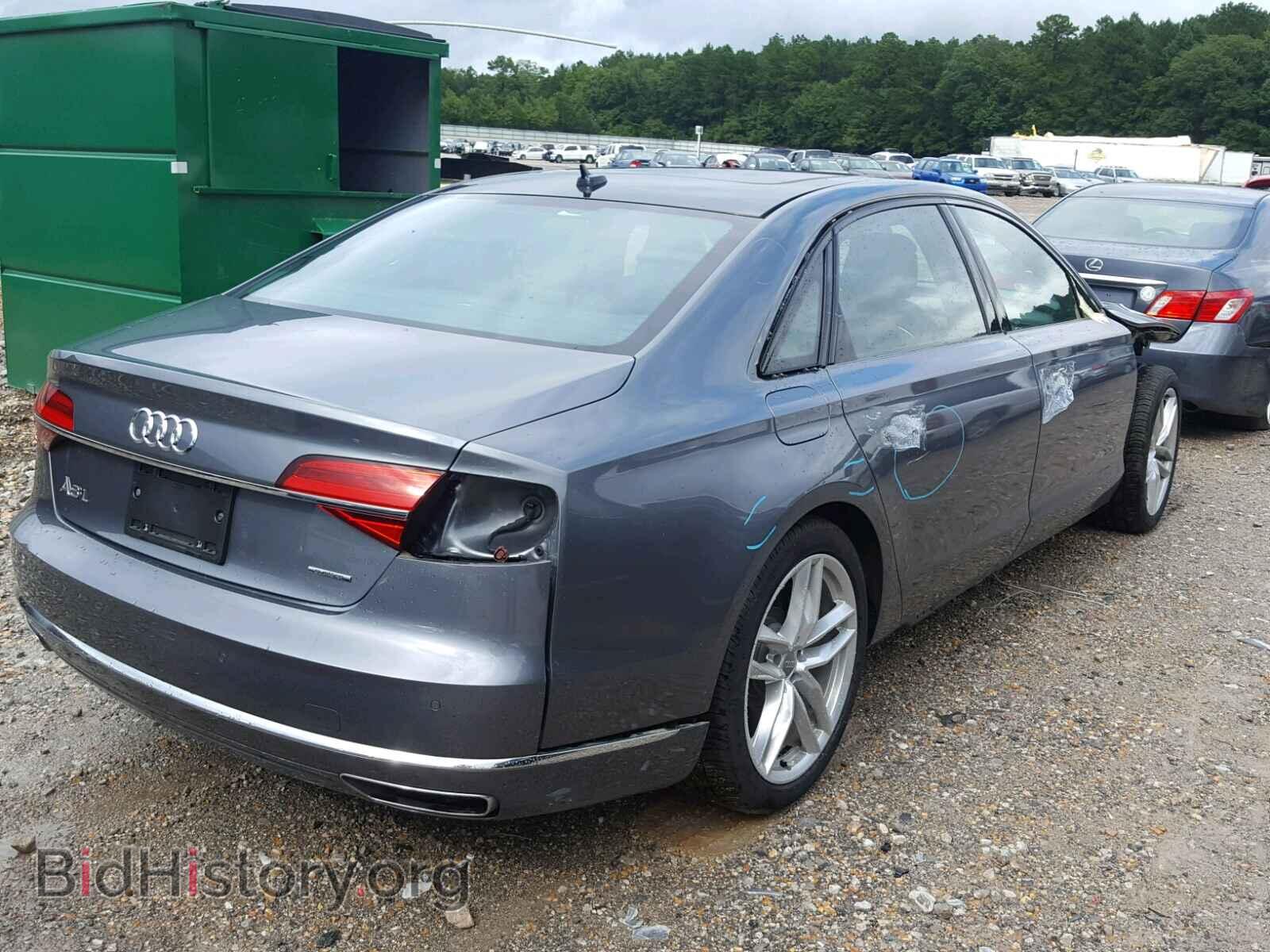 2015 AUDI A8 - VIN: WAU3GAFD2FN020848 - Фото 4