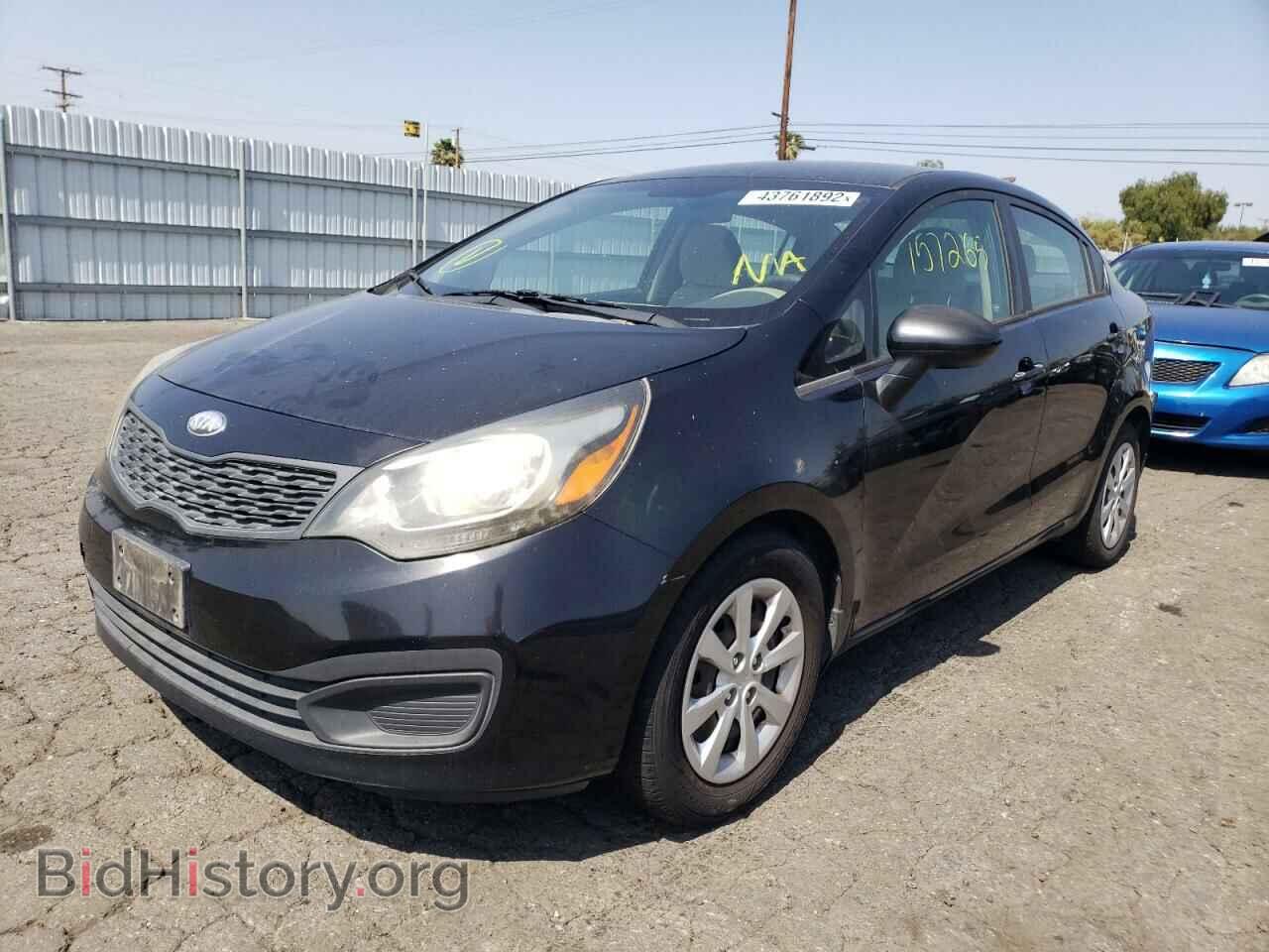 2013 KIA RIO - VIN: KNADM4A32D6212193 - Фото 2