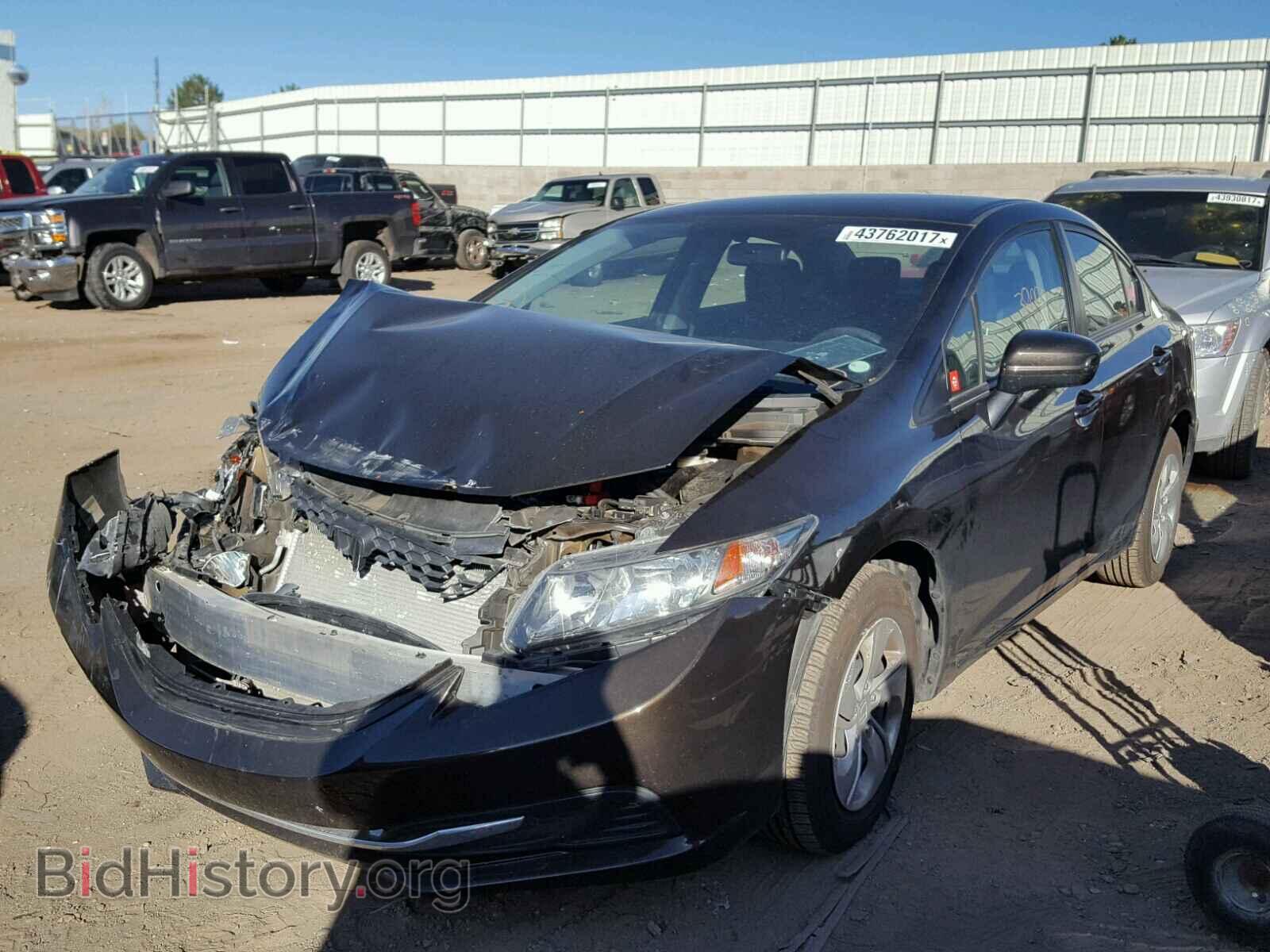 2014 HONDA CIVIC - VIN: 2HGFB2F53EH507482 - Фото 2
