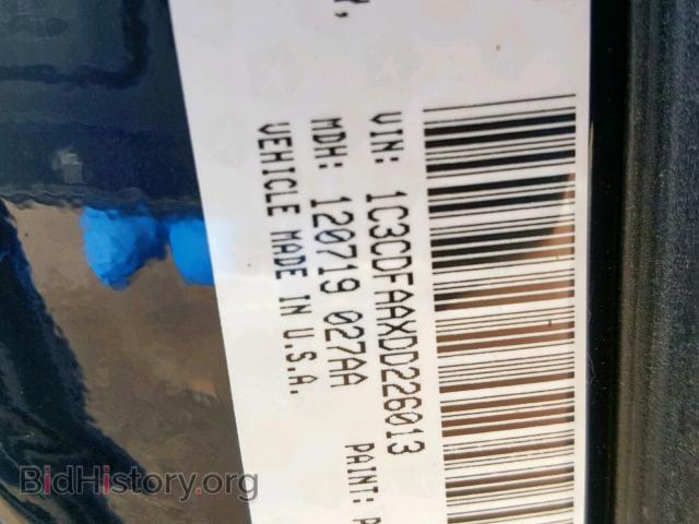 2013 DODGE DART - VIN: 1C3CDFAAXDD226013 - Photo 10