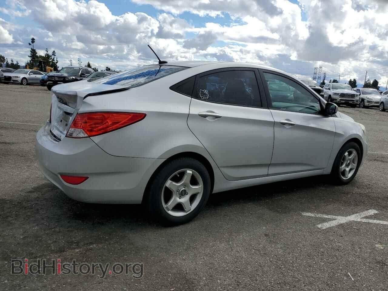 2013 HYUNDAI ACCENT - VIN: KMHCT4AE7DU286428 - Фото 3