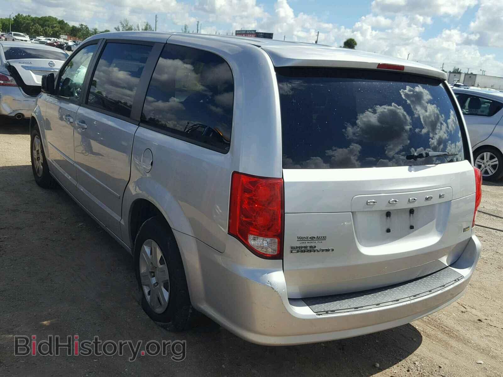 2011 DODGE CARAVAN - VIN: 2D4RN4DG7BR706367 - Фото 3