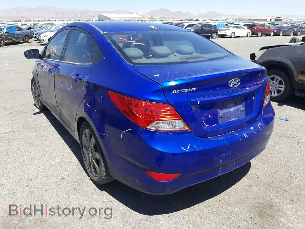 2012 HYUNDAI ACCENT - VIN: KMHCU4AE5CU057385 - Фото 3