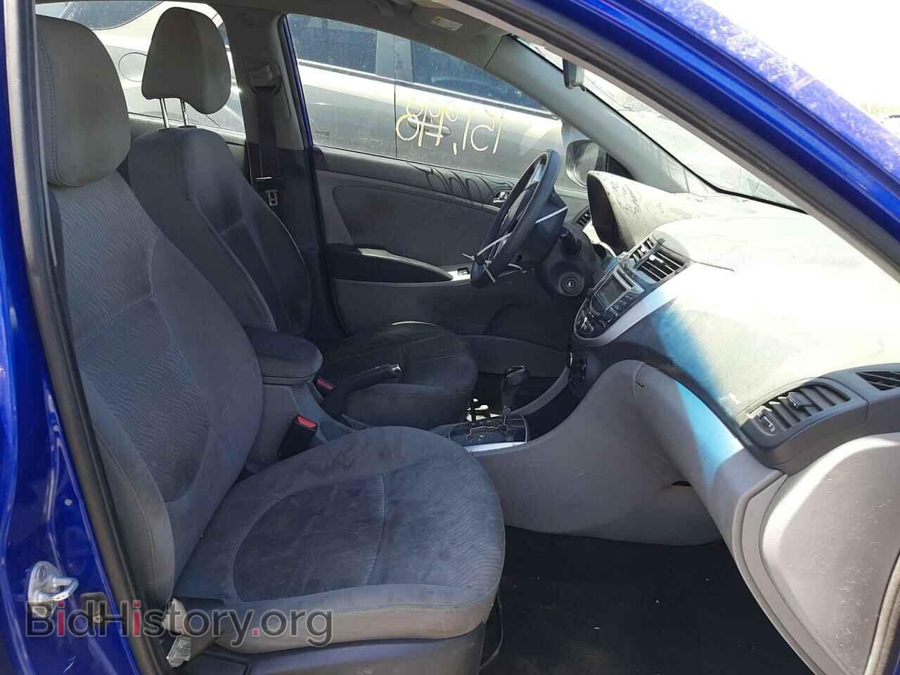 2012 HYUNDAI ACCENT - VIN: KMHCU4AE5CU057385 - Фото 5