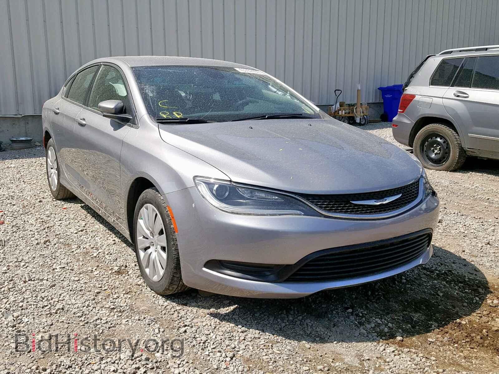 Фотография 1C3CCCFB8GN190422 - CHRYSLER 200 2016