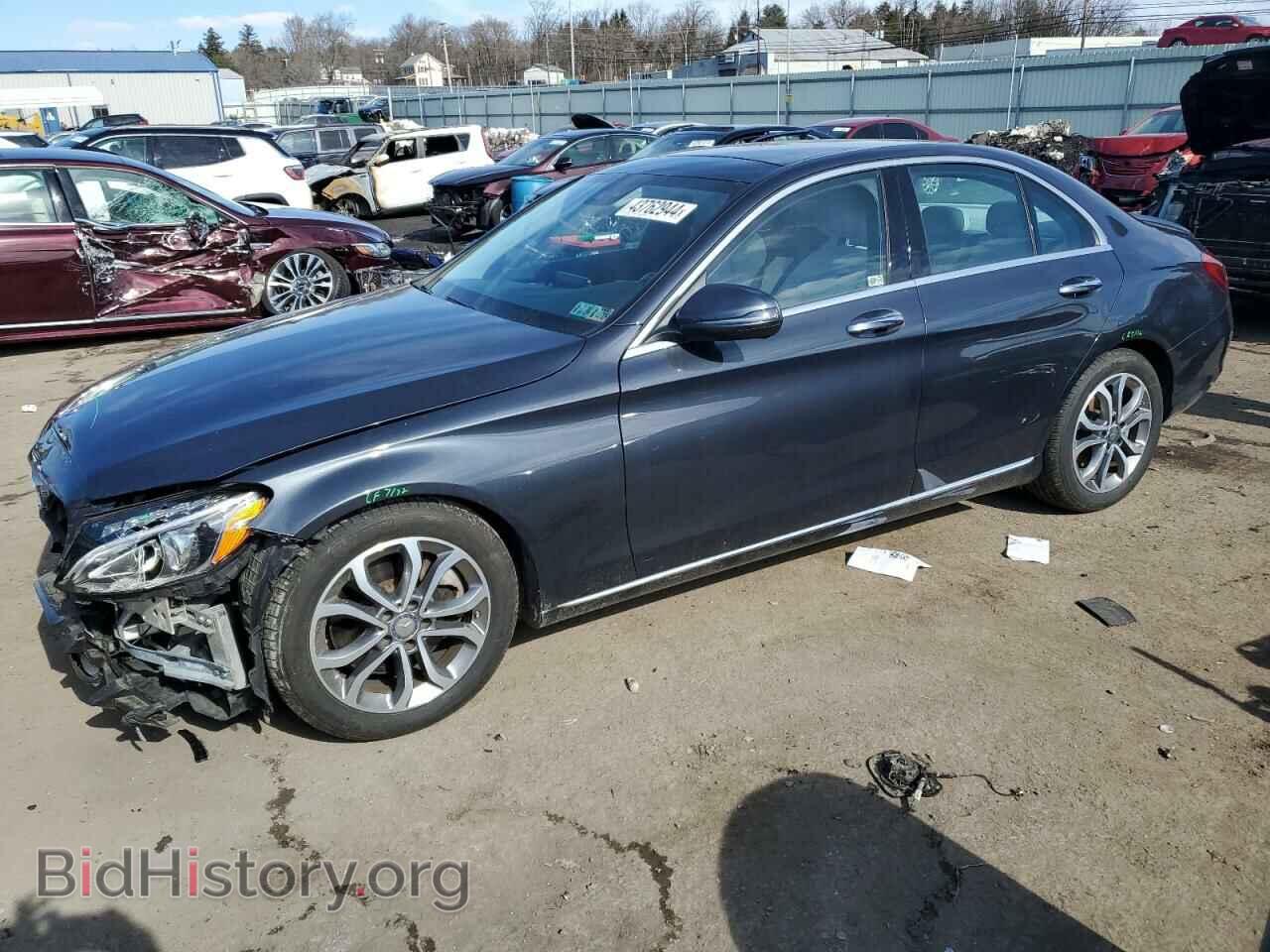 Фотография WDDWF4JB0GR153621 - MERCEDES-BENZ C-CLASS 2016