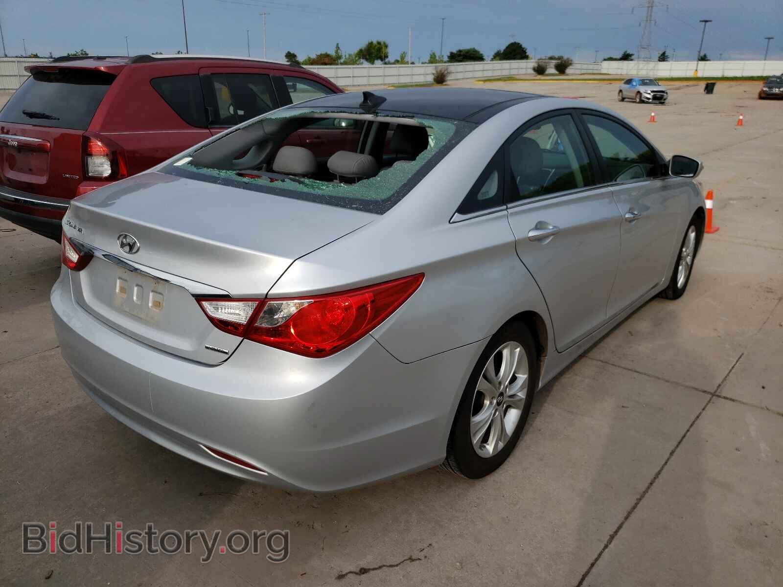 2013 HYUNDAI SONATA - VIN: 5NPEC4AC9DH699733 - Фото 4