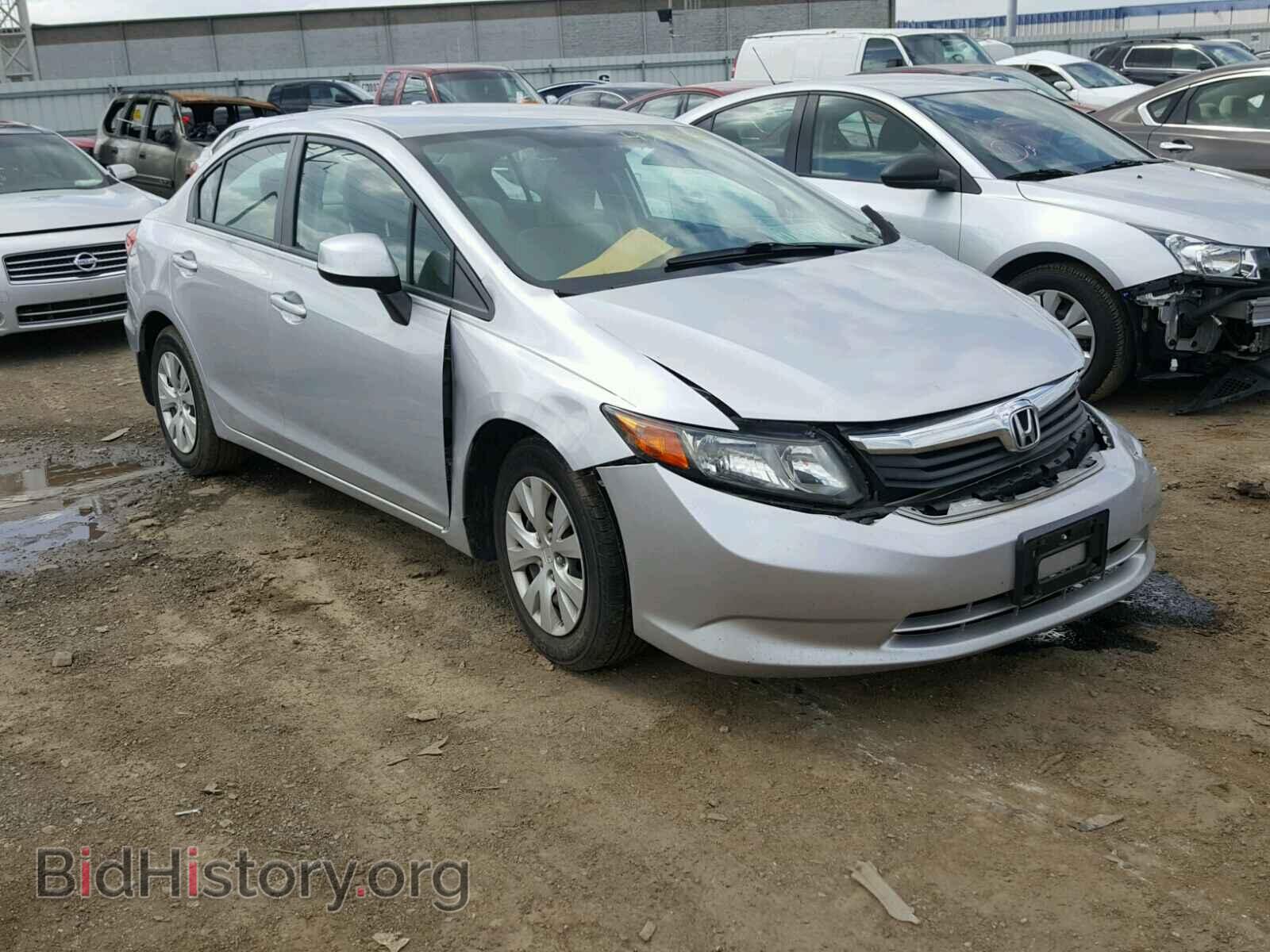 Фотография 19XFB2F55CE070477 - HONDA CIVIC LX 2012