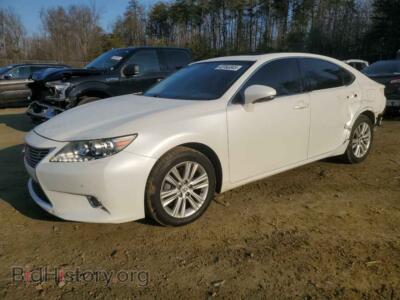 2014 Lexus ES350 350, белый — VIN JTHBK1GG9E2139582, Copart