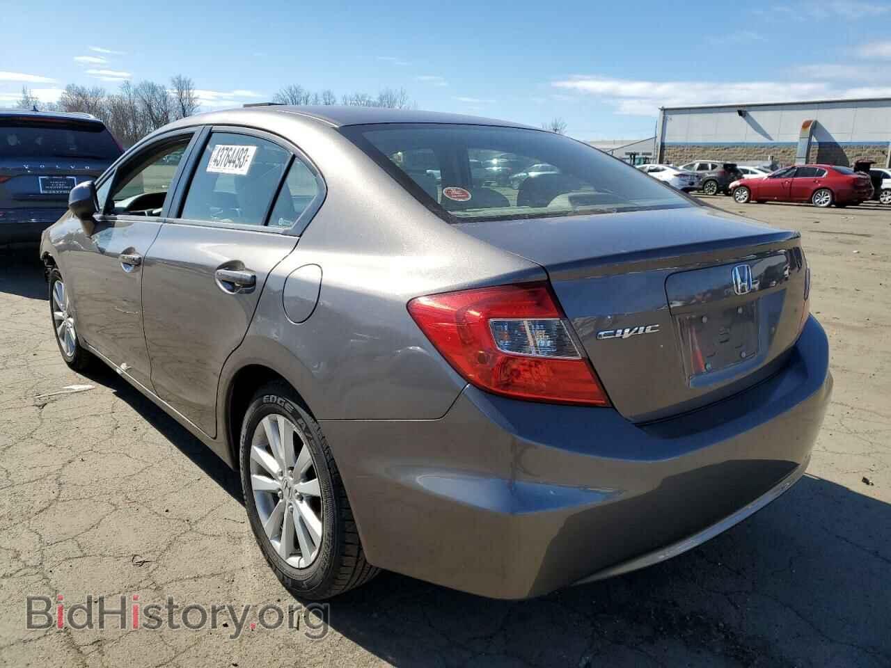 2012 HONDA CIVIC - VIN: 19XFB2F87CE383640 - Фото 2