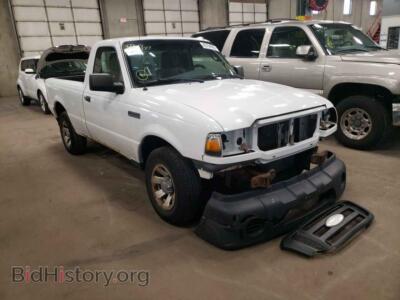 2011 Ford RANGER, white — VIN 1FTKR1AD1BPA68100, Copart