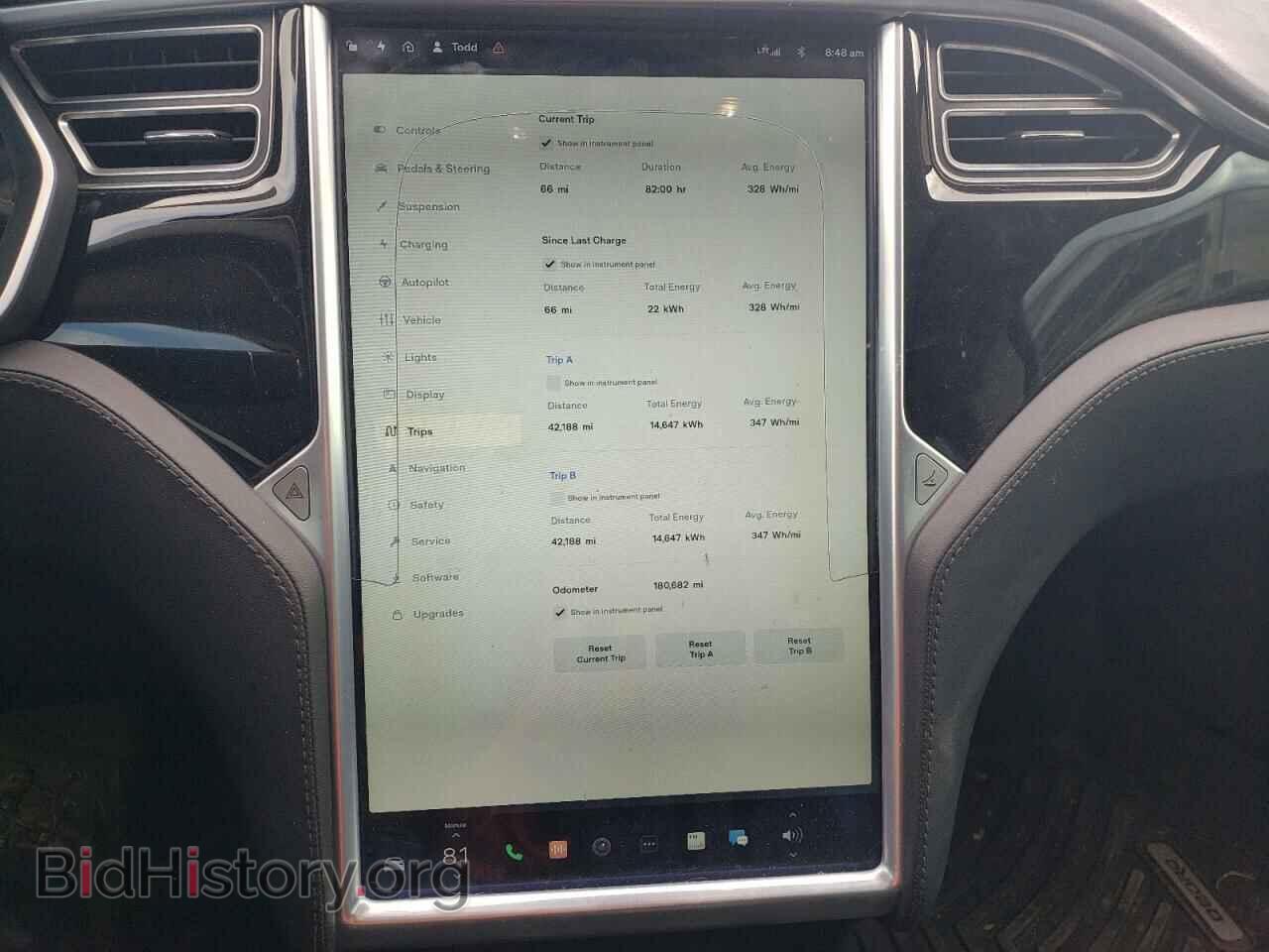 2015 TESLA MODEL S - VIN: 5YJSA1H20FF091590 - Photo 9