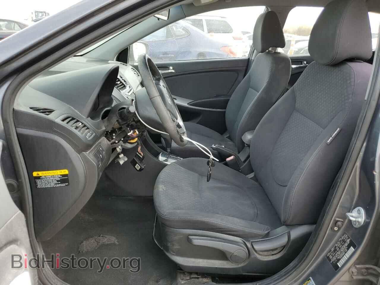 2012 HYUNDAI ACCENT - VIN: KMHCU5AEXCU019074 - Фото 7