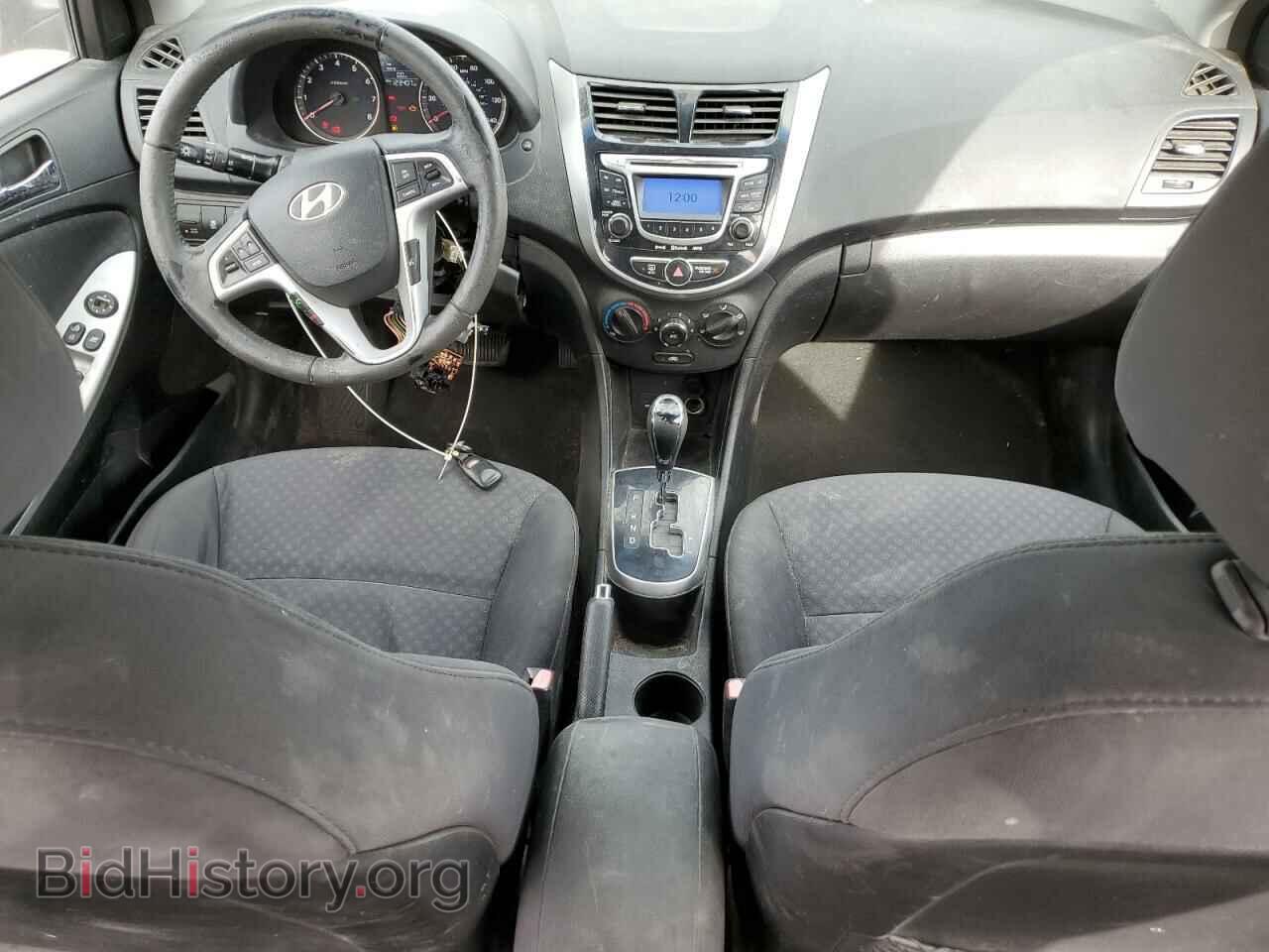 2012 HYUNDAI ACCENT - VIN: KMHCU5AEXCU019074 - Фото 8