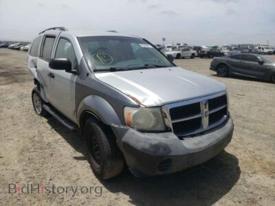2007 Dodge DURANGO Durango SX, silver — VIN 1D8HD38K17F558267, Copart