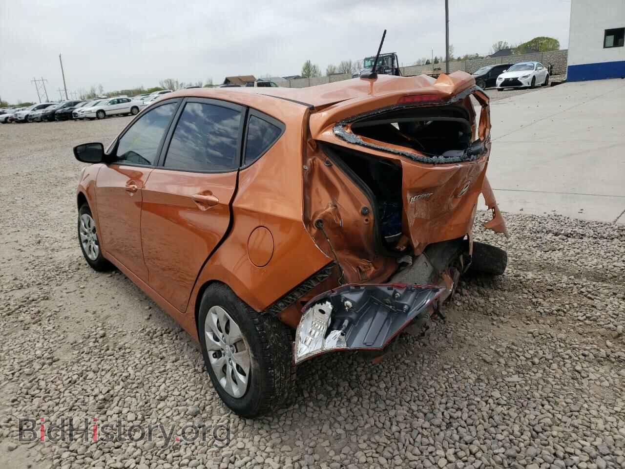 2016 HYUNDAI ACCENT - VIN: KMHCT5AEXGU289429 - Фото 3