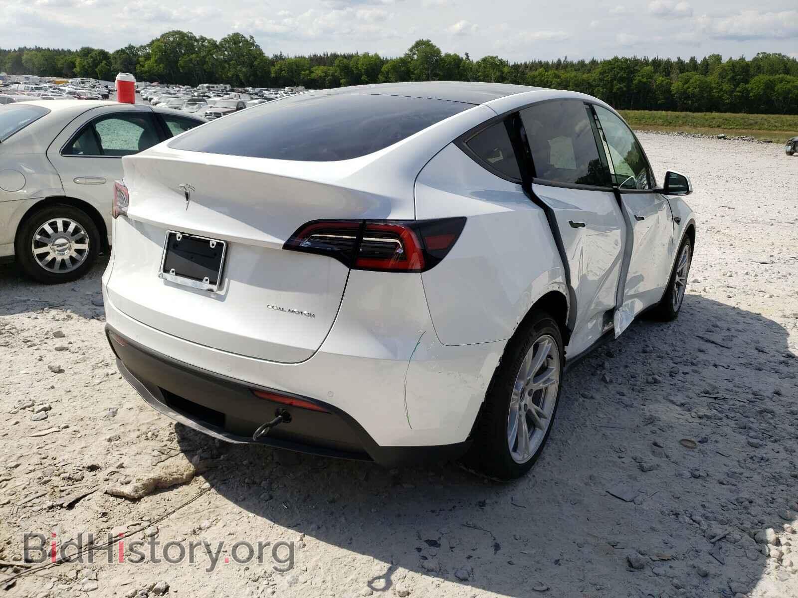 2021 TESLA MODEL Y - VIN: 5YJYGDEE7MF118970 - Фото 4